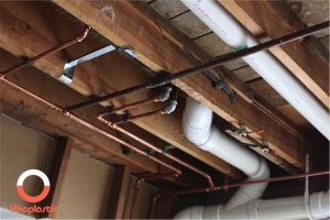 لوله فاضلاب زیرسقفی